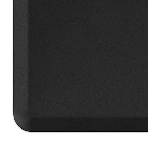 Gelpro Newlife Designer Comfort Ergo-Foam Anti-Fatigue Kitchen Floor Mat, 20X32, Leather Grain Jet